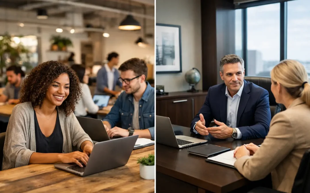 Coworking Space Versus Executive Suites